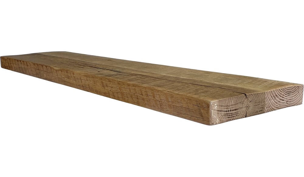 Reclaimed Floating Shelves Handmade Solid Wood 19 5cm Depth x 4cm